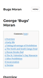 Mobile Screenshot of bugsmoran.net