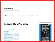 Tablet Screenshot of bugsmoran.net
